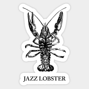 Crawfish Jazz Lobster Sticker